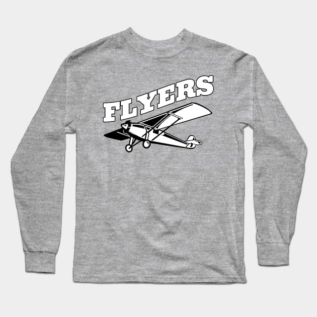 Flyers Mascot Long Sleeve T-Shirt by Generic Mascots